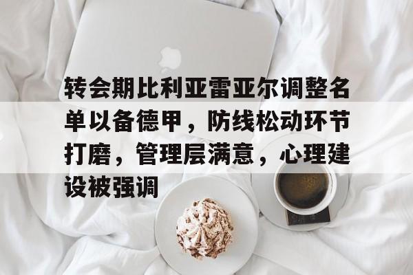 开云app-转会期比利亚雷亚尔调整名单以备德甲，防线松动环节打磨，管理层满意，心理建设被强调的简单介绍